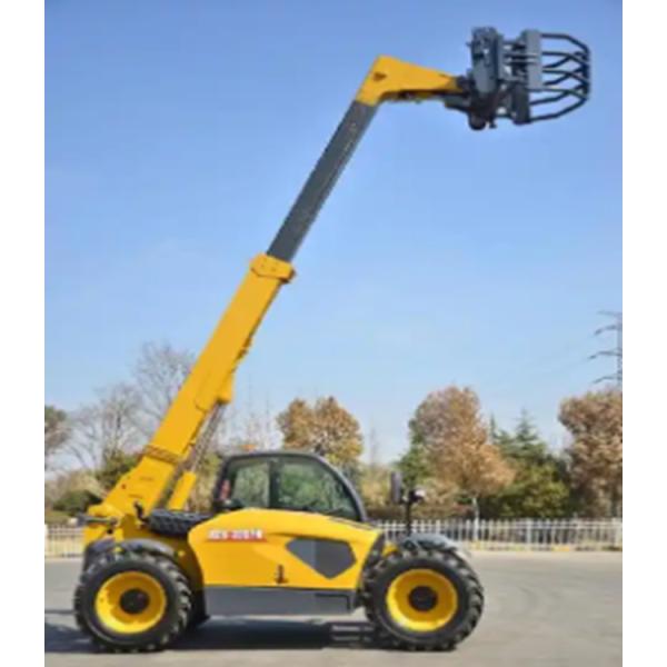 Телескопический дизельный бензин с двойным топливом 16тонный вилочный погрузчик Стандартный выброс Гидравлическая ручная подставка 14,5 метровый вилочный погрузчик