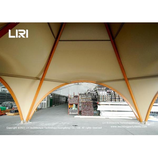 Large Teepee Glamping Tent In Wild Life Designed By Aluminum Alloy Frames