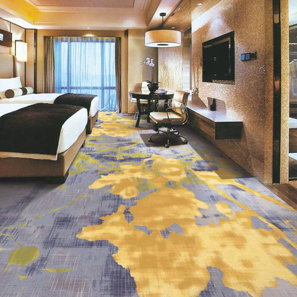 Custom Pattern Machine Woven Wool Nylon Carpet for Bedrooms Prayer Cars Banquet Halls