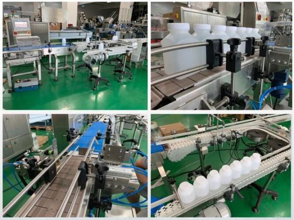 Conveyor Belt Check Weigher Machine Air Blower Swing Arm Pusher
