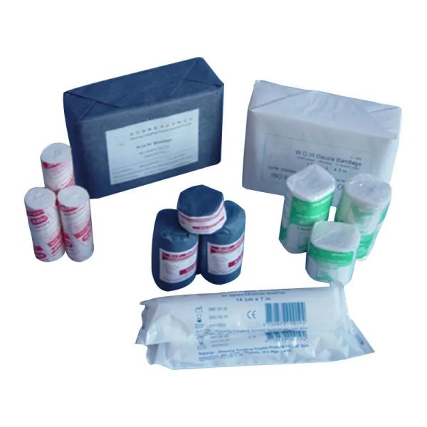 With X-Ray Detectable Class I Hemostatic Gauze Bandage Roll Medical