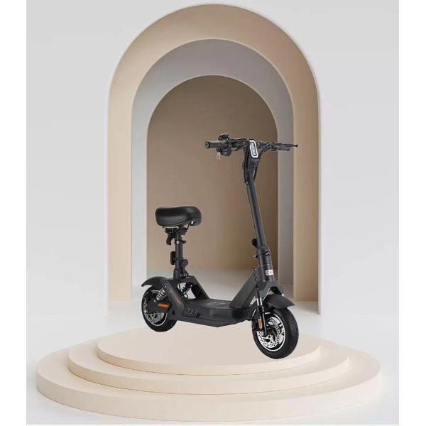 Lithium Battery 48V Electric Motorcycle Scooter 50KM Range E Scooter For Adult