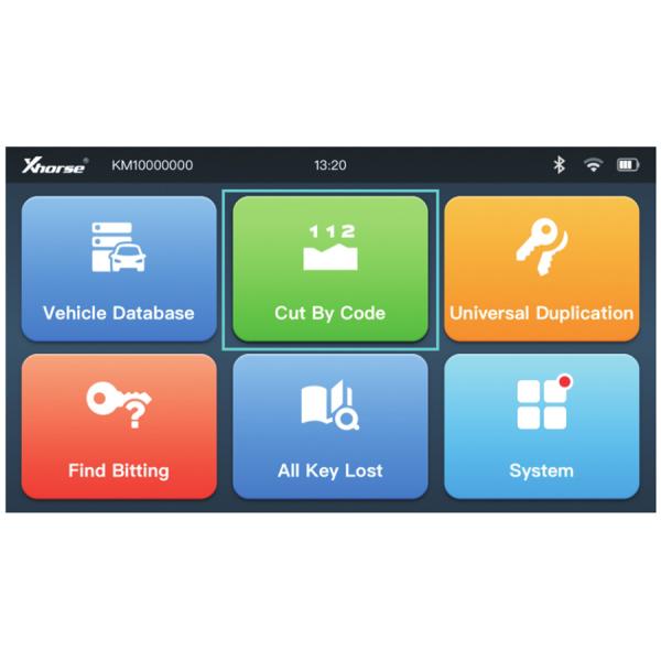 Nova máquina de corte de teclas Xhorse Dolphin XP005L XP-005L Dolphin II com tela sensível ao toque ajustável