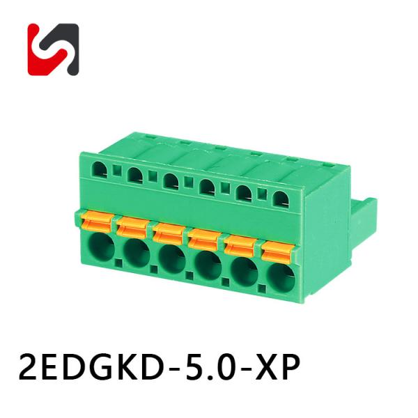 SHANYE BRAND 2EDGKD-5.0 300V 5,0 mm 5,08 mm de altura fornecedor de conectores de blocos terminais