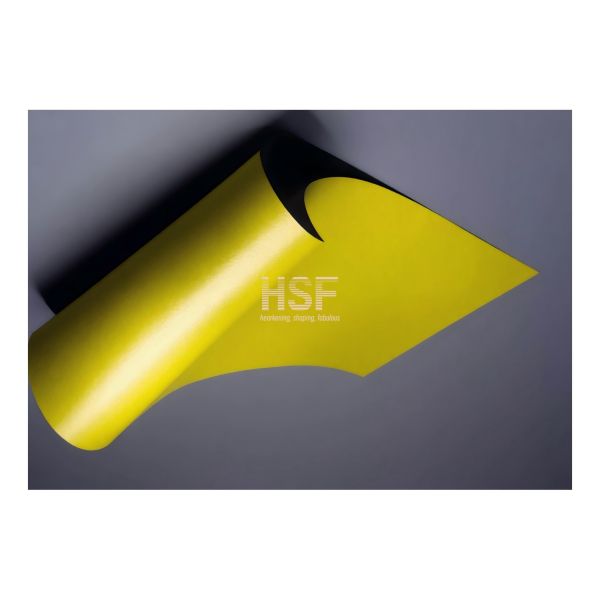 70μm Base Film 25μm Emboss Depth Yellow-Black Dual-Color CPP Film for Industrial Marking