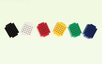 Mini Solderless Breadboard Kit super colorido 25/35/45/55 de laço - placa dos pontos