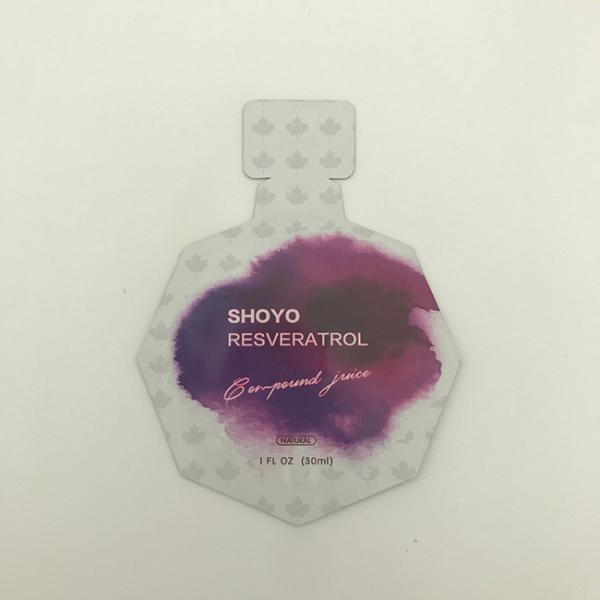 Irregular Shaped Octagon Plastic Pouch With Zipper VMCPP Commercial Food Packaging Bags