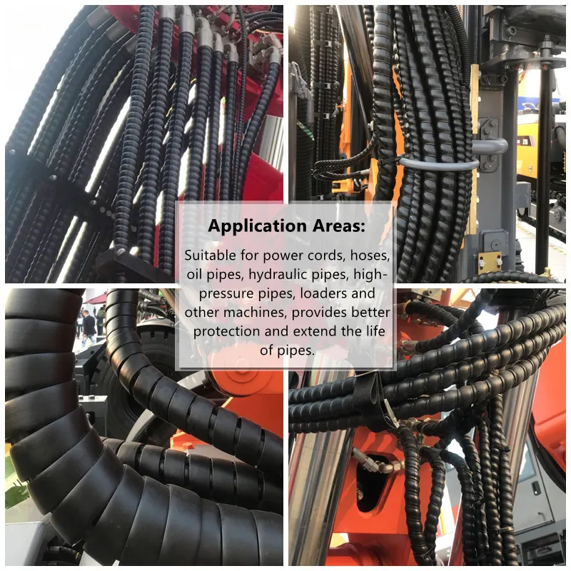 Flexible Wire Spiral Guard Wrap Hose Cord Organizer Cable Wire Holder Tube for Home & Office Wire