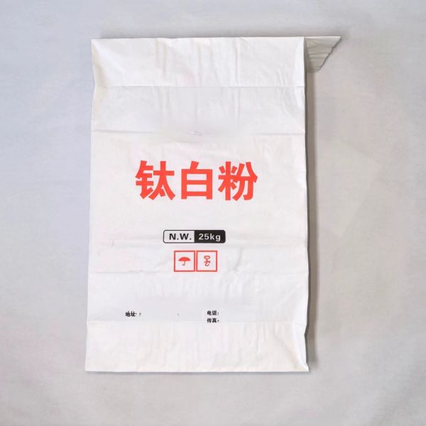 3 Layer Industrial Paper Pp Woven Valve Bag Load Bearing Capacity 20kg/25kg/50kg
