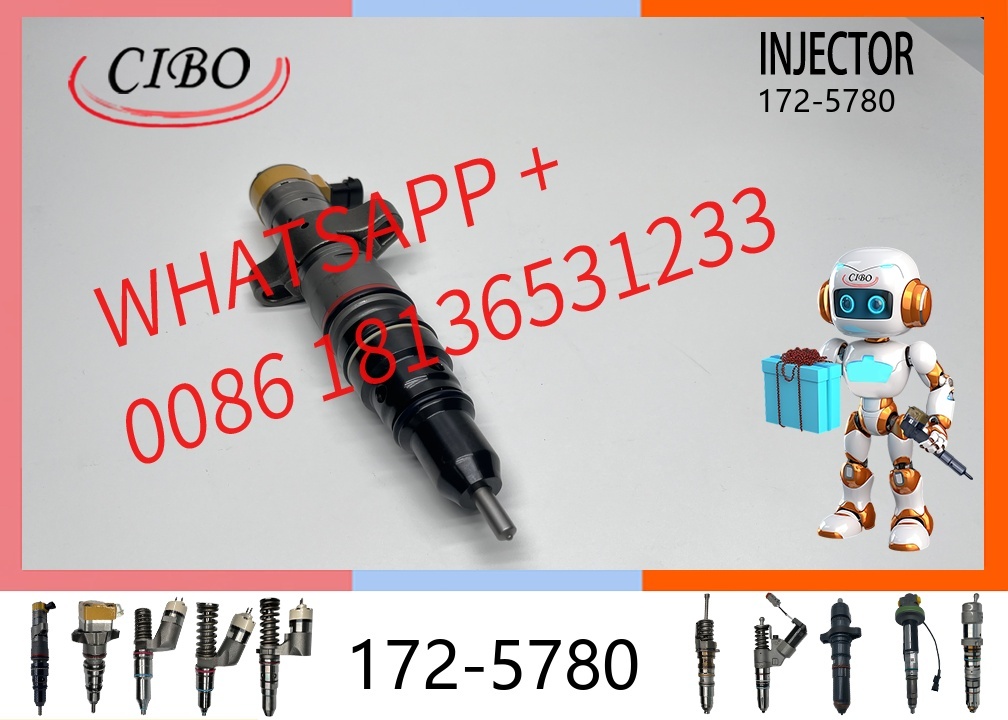 original 172-5780 Excavator Fuel Injector Common Rail Replacement for 330C 330CL