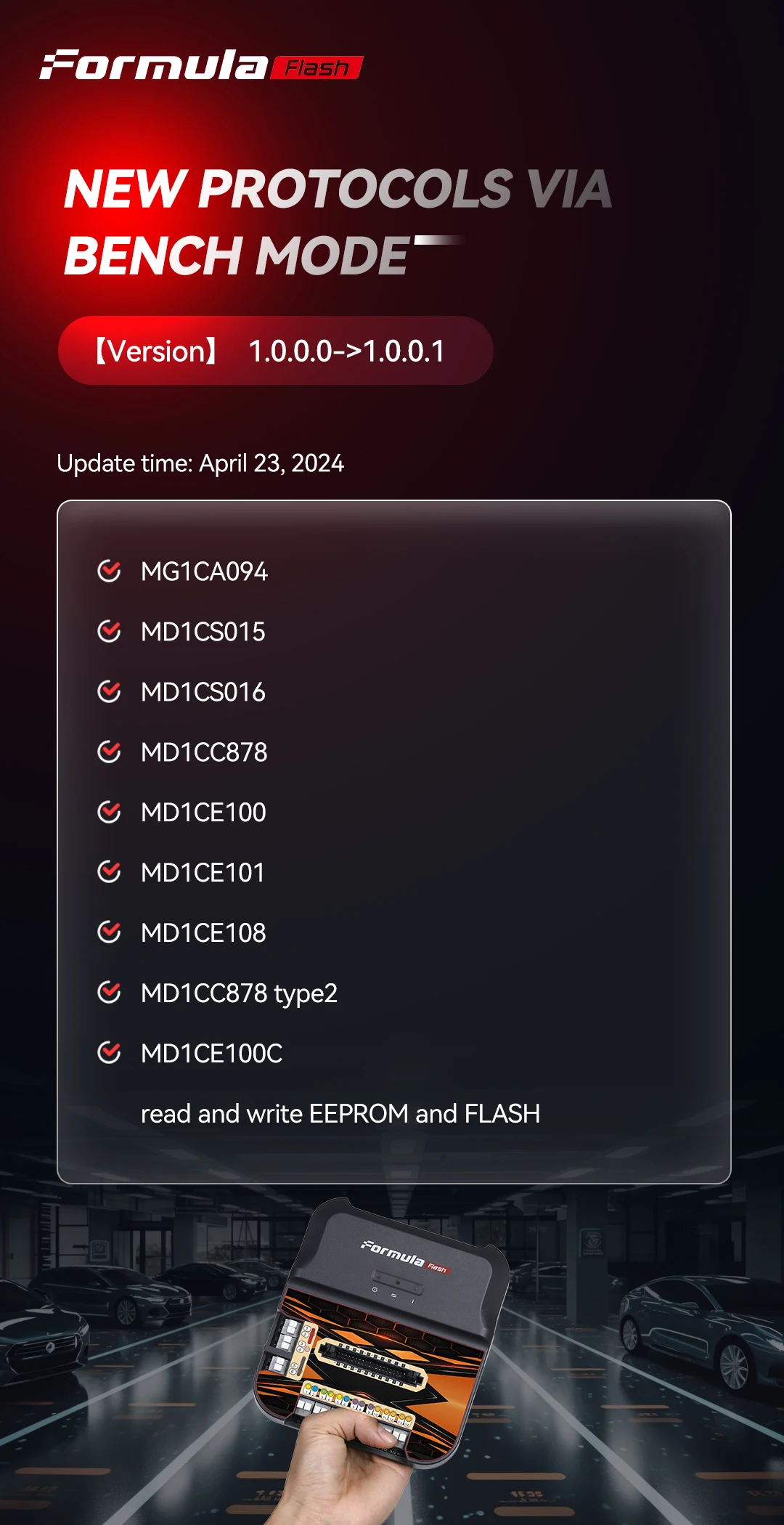 FormulaFLash ECU TCU Чип Тюнинг Программист Обновление онлайн через Bench Boot Читать и писать EEPROM / FLASH ECU TCU Чип Тюни