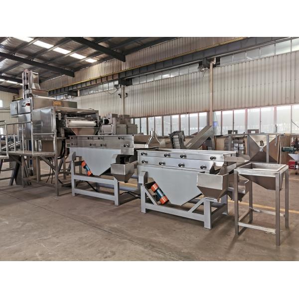 Hazelnut Chestnut Peanut Chopping Machine / Almond Slicing Machine 7.5kw