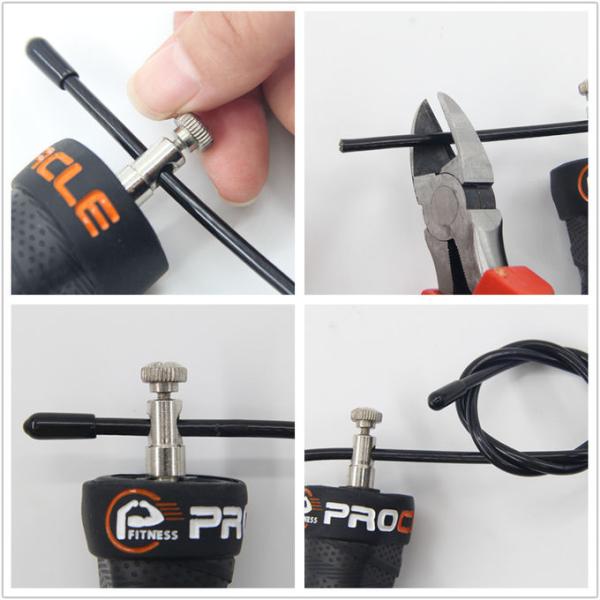 Adult Skipping Rope Skipping Ropes With Pro Ball Bearings / Anti Slip Handles