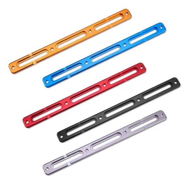 Silver Bicycle Bottle Holder Extender with Adjustable Alloy Bike Bottle Cage Adapter