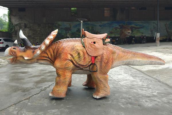 Passeios de passeio Animatronic do dinossauro do parque de diversões para crianças e adultos
