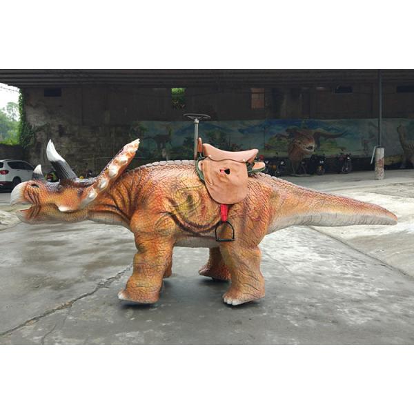 Езды динозавра парка атракционов Аниматроник идя для детей и взрослых