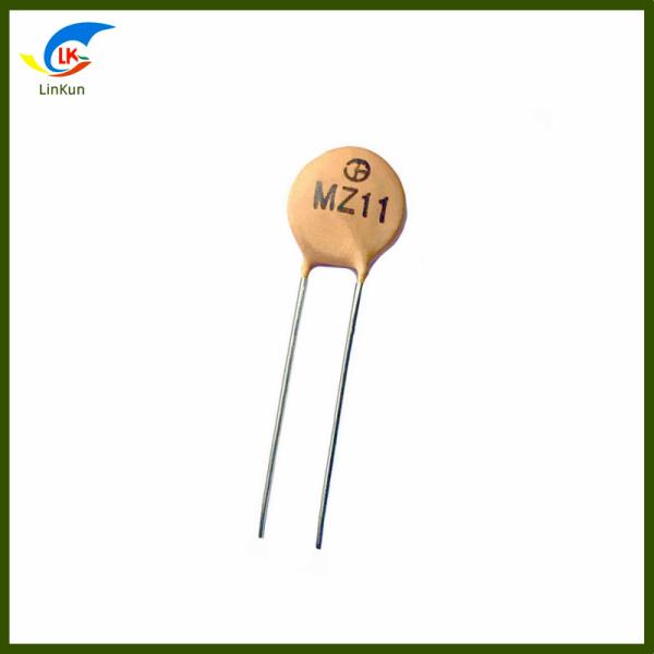 MZ11 75C 100-300Ω Heat-Resistant PTC Thermistor For Communication PTC Thdrmistor For Surge Current Suppressin
