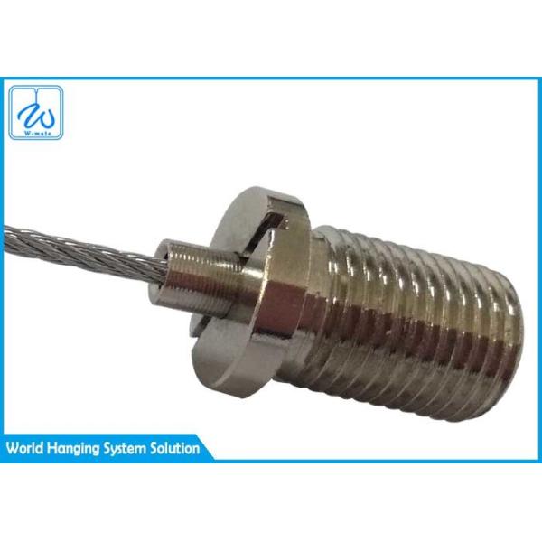 Brass Aircraft And Suspension Kit Cable Gripper For Lighting