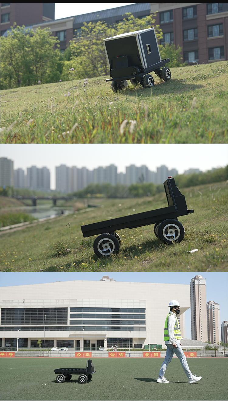 Foxtechrobot Commercial Factory Handling Robot Follows Machine Intelligent Obstacle Avoidance Warehouse Workshop