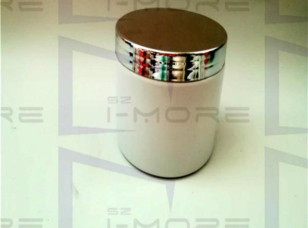 Plastic PET Cylinder Screw Cap Jar
