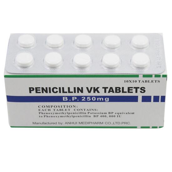 Penicilline VK Tablets BP/USP, The drug Treating infections caused by certain bacteria.