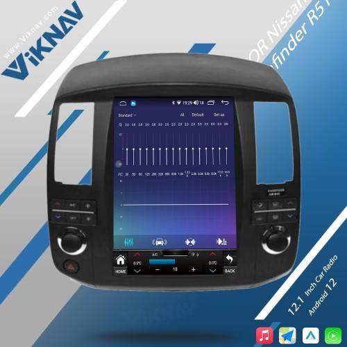 Viknav For Nissan Pathfinder R51 2006-2011 Android Car Radio 12.1 inch GPS with screen Car Audio Stereo Head multimedia