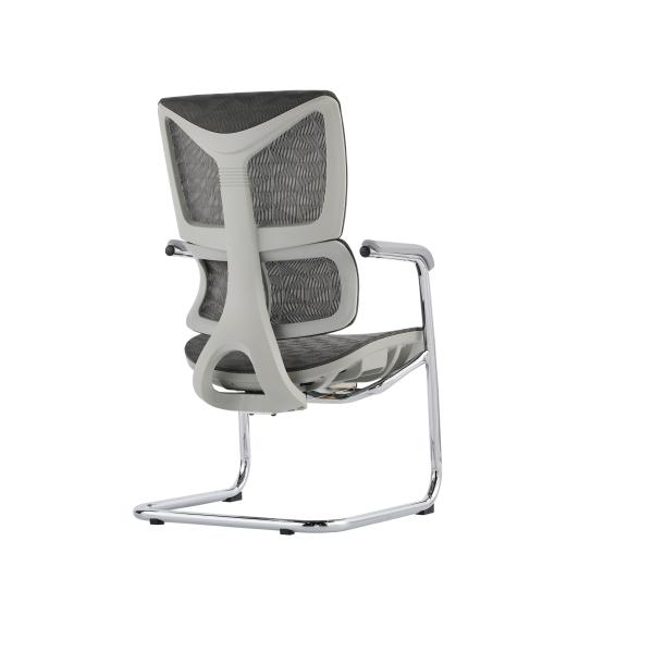 Swivel Tilt Mesh Seat Office Chair Flex Moon Mesh Operator Chair For Soothing Relaxing
