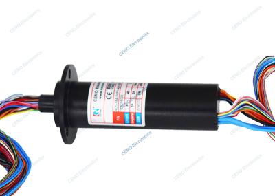 Low Temperature Integrate Radio Frequency Rotary Joints with RF & Electric Signal