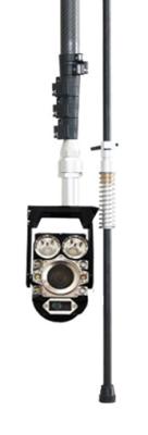 High Definition Wireless Pole Camera for Identifying Pipe Defects and Measuring Object Distance