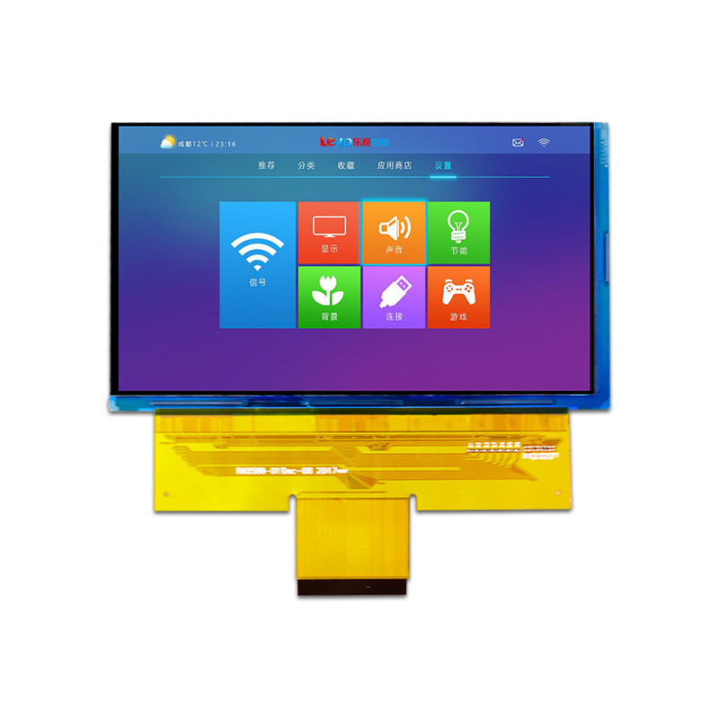 5.8 дюймовый TFT LCD дисплейный модуль, разрешение 1280x768, RGB интерфейс, 500c/D