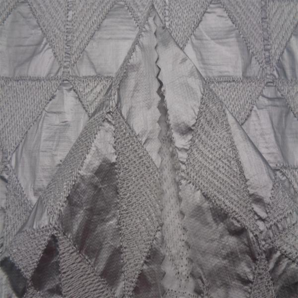 Ripstop 75DX75D Breathable Polyester Fabric For Jacket Windproof Waterproof