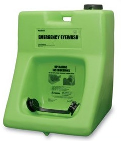 Hot sale! High quality ABS plastic Portable gravityflo yellow Emergency Eyewash Station 16 gallon