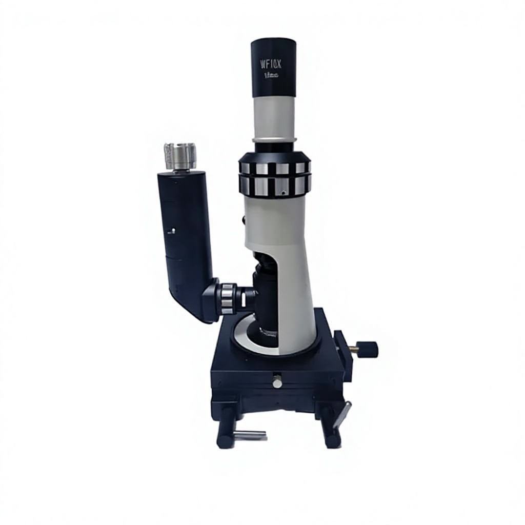 OEM Factory Magnetic Base Portable Metallographic Microscope Rechargeable LED for Large Workpiece Field MSS-M-CK