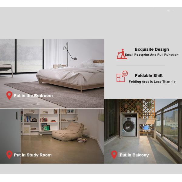 Подгонянный третбан нагрузки 150kg коммерчески складывая с экраном LCD