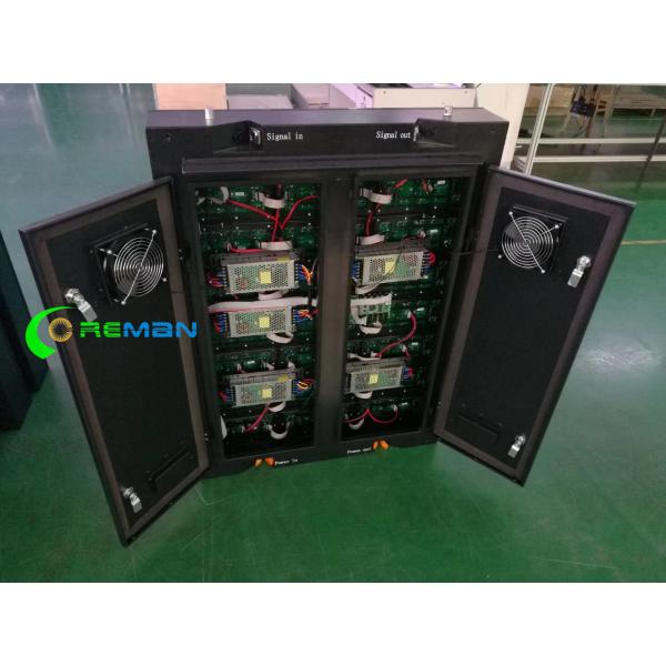 P4 P5 LED Display Cabinet , Full Color Led Display Board Steel Aluminium Outdoor Indoor