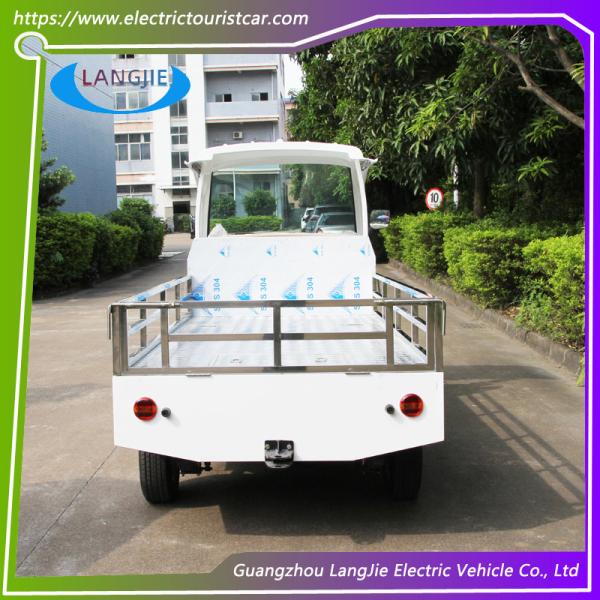 5KW Powerful Motorleft Hand Drive Electric Mini Truck 2 Seats 1.2 Ton Loading Capacity