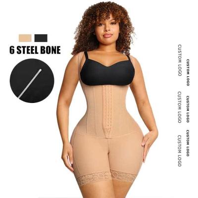 HEXIN Steel Bone Full Body Shaper and Fajas Colombianas Shapewear for BBL Post Surgery