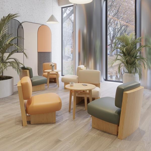Negociação sofás cadeiras mesa de café conjunto para hotel catering clube bar