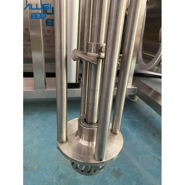 мотора нержавеющей стали машины гомогенизации краски жидкостного мыла 100L подниматься санитарного пневматический