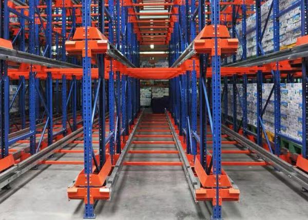 Cold Storage Radio Shuttle Rack With Power Coating Or Galvanized Finish