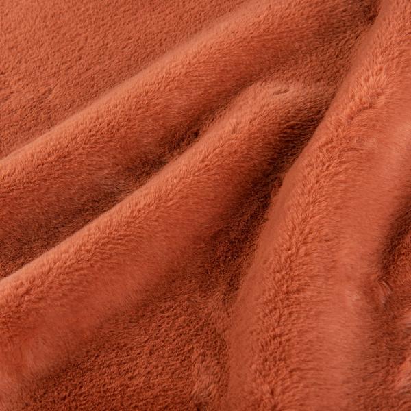 Weft Knitted Rabbit Fur Fabric for Comfortable and Fashionable Garments