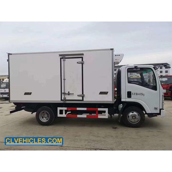 KV600 ISUZU Reefer Truck 4200mm Refrigerator Box Truck With Climate Control