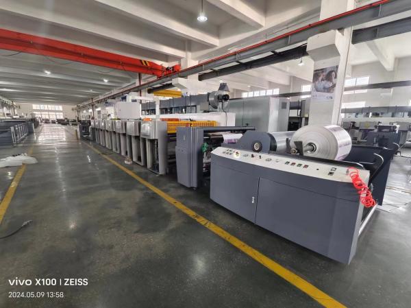 FM-CS1320 Petal Paper Cup Flexo Printing Machine 8 Colors Flexo Printing Machine For Laminated Paper