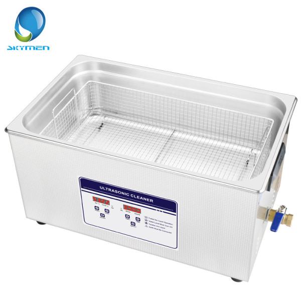 Adjustable Timer Benchtop Ultrasonic Cleaner 22L 480W For Moulds Precision Parts