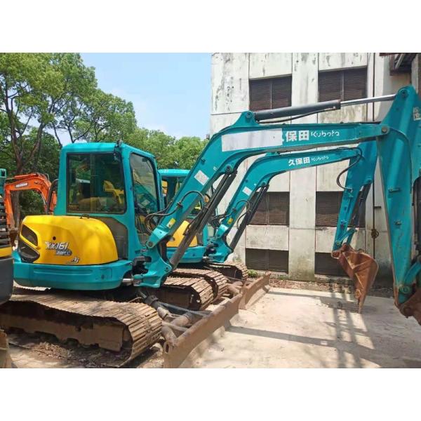 Preowned Kubota Excavator 3-Ton 0.2m#194 Crawler Good Condition Isuzu Engine 2800 Hours