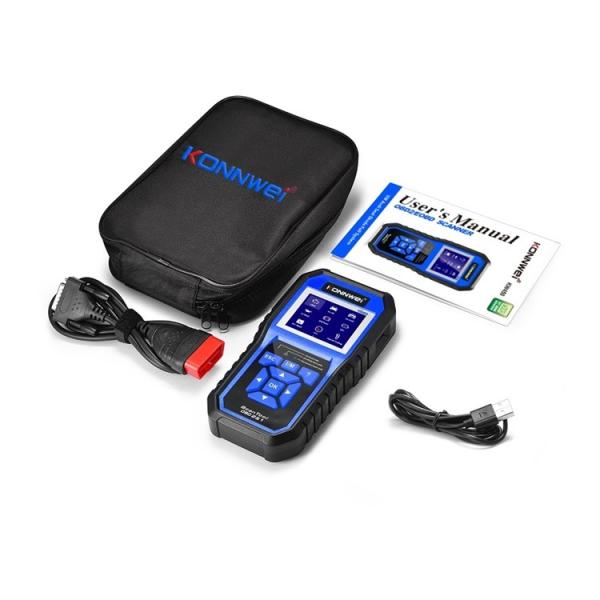 ABS SRS Engine KWP2000 2.8 LCD OBD2 Automotive Scanner For VW