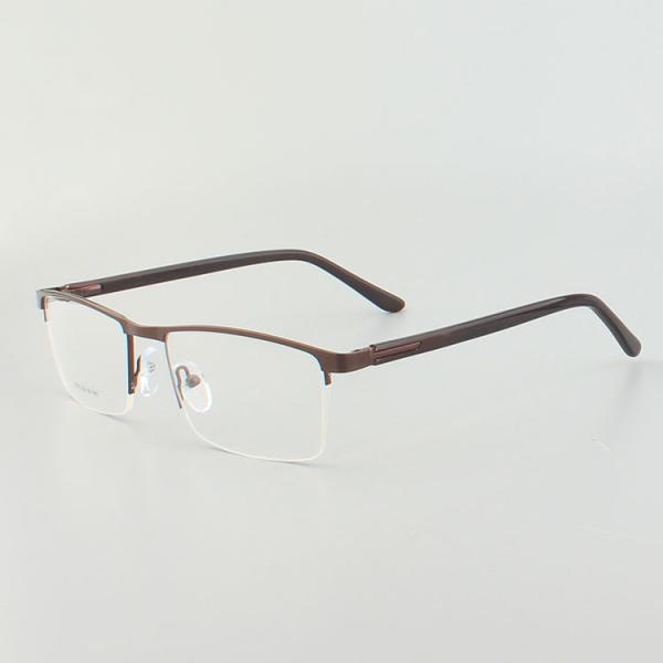 Classical Mens Half Frame Glasses Anti Blue Light Glasses