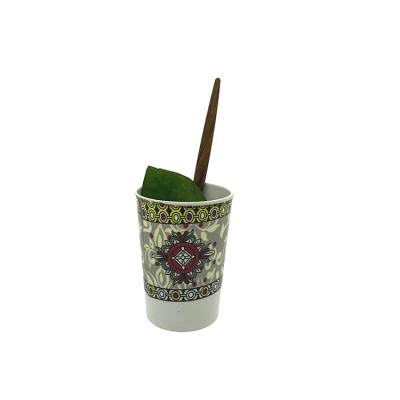 ODM Melamine Tea Cup Restaurant Non Toxic Round And Deep FDA