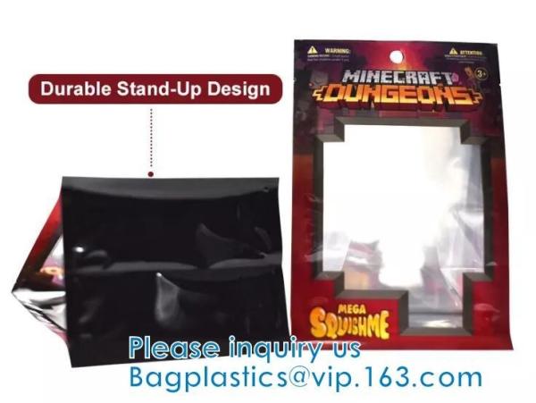 Special Shaped Pouch, Laminated Mylar Plastic Pouch With Hang Hole, Small Gift Packaging, Toy Sealed Packaging Bags