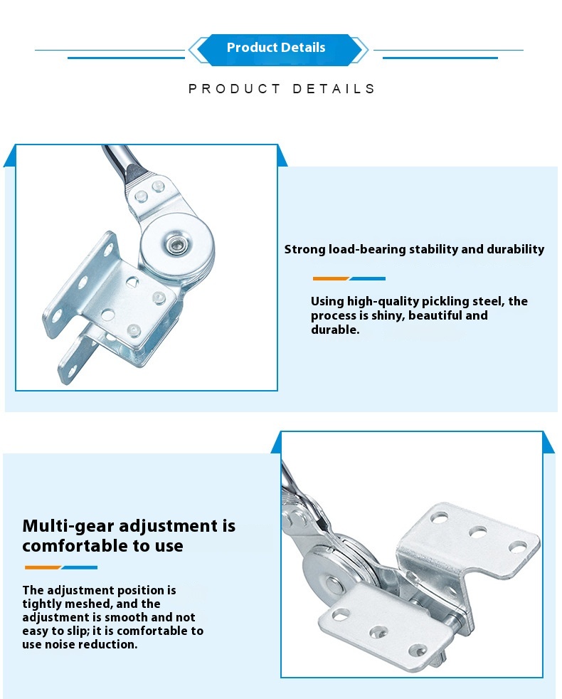Hot Sale Adjustable Sofa Headrest Connector Sofa Headrest Hinge Chair Accessories Recliner